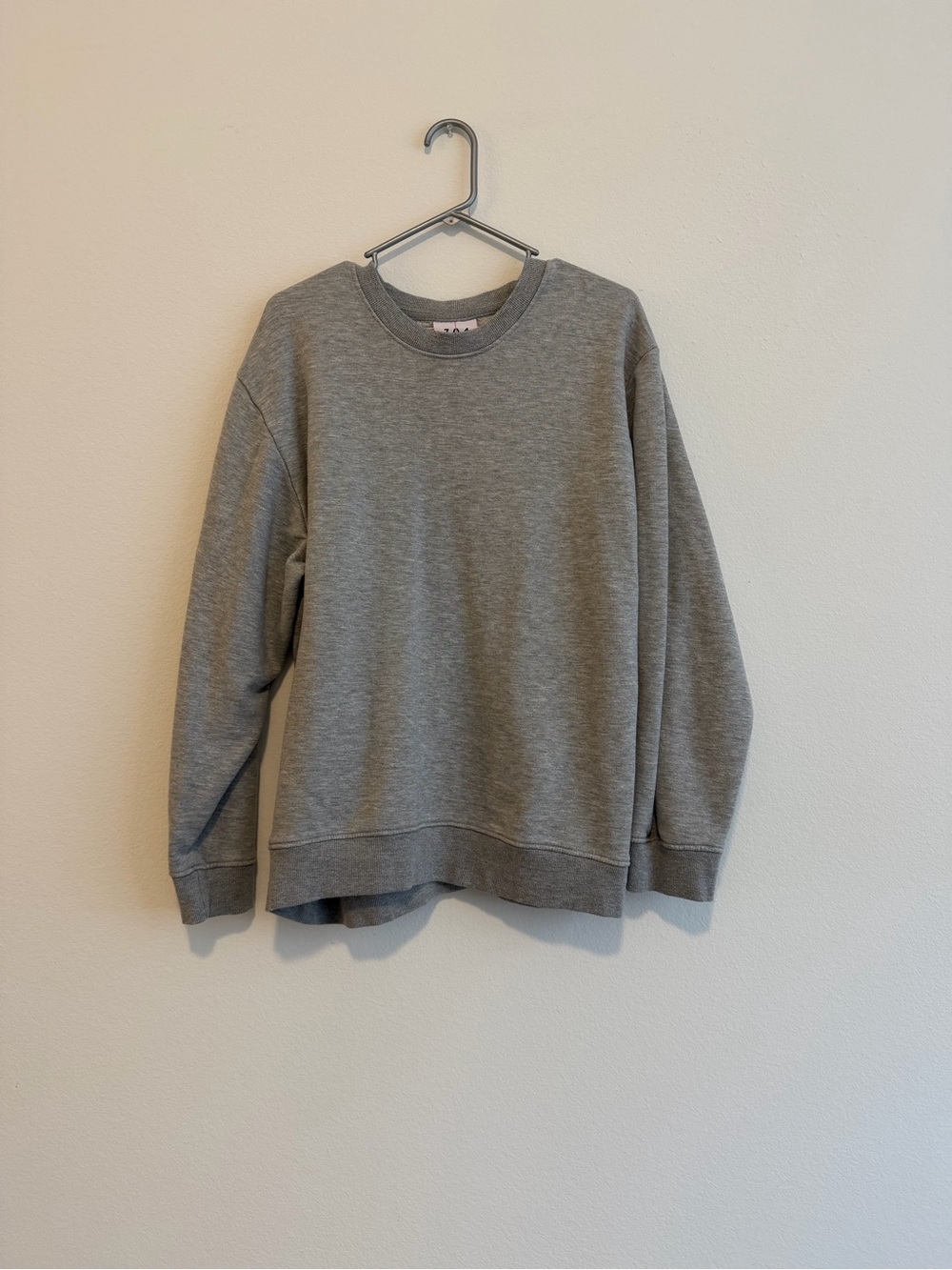 Men's Heather Grey Crewneck Sweatshirt